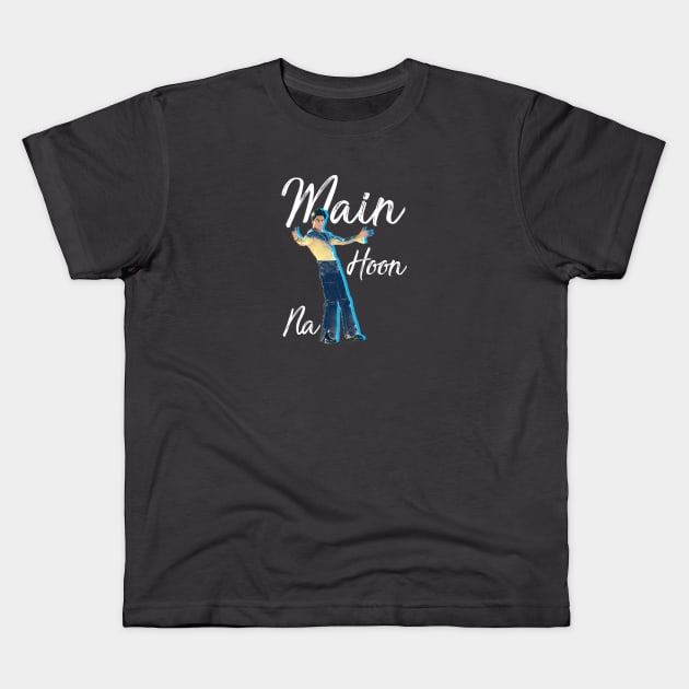 Main Hoon Na | Shahrukh Khan Kids T-Shirt by Jotted Designs